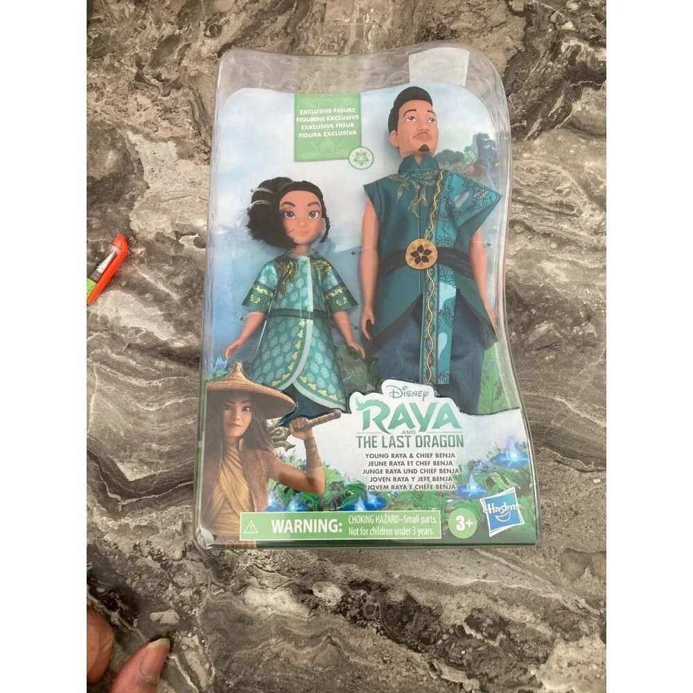 Néw sealed  Raya The Last‎ Dragon And Chief Benja Dolls​